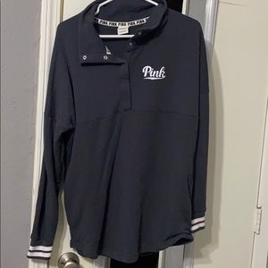 PINK button up sweater